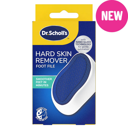 Scholl ExpertCare Hard Skin Remover Foot File (nano)-SCHOLL-Matakana Pharmacy
